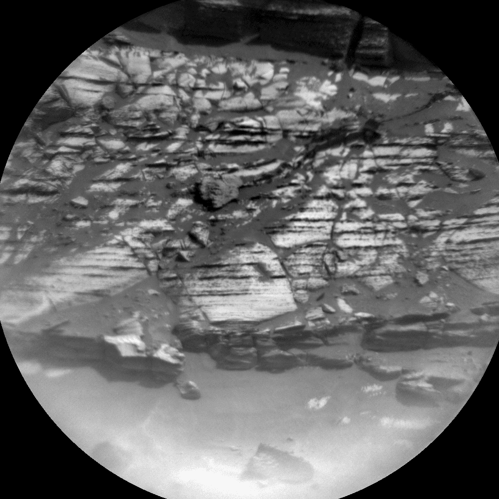 Foto de Marte da câmera CHEMCAM_RMI