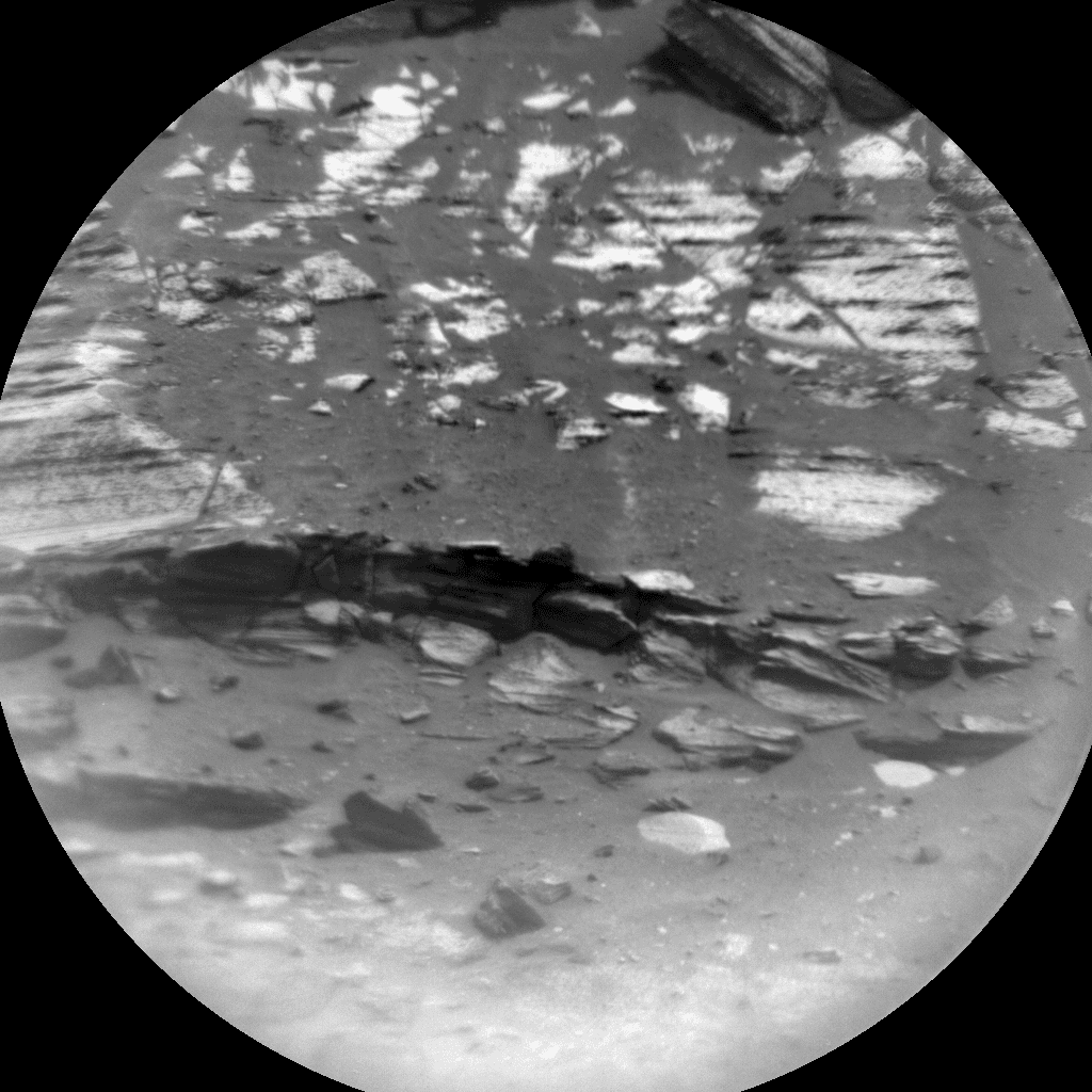 Foto de Marte da câmera CHEMCAM_RMI