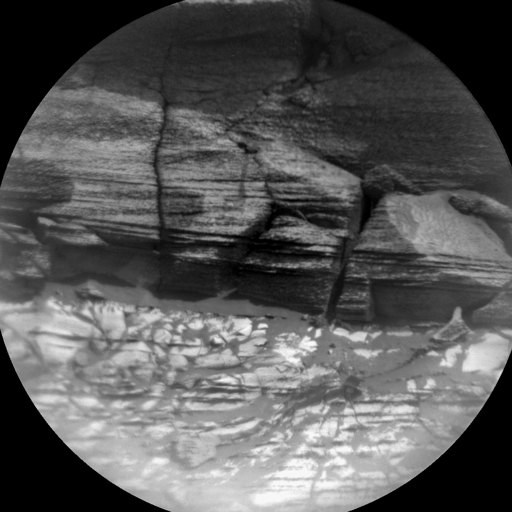 Foto de Marte da câmera CHEMCAM_RMI