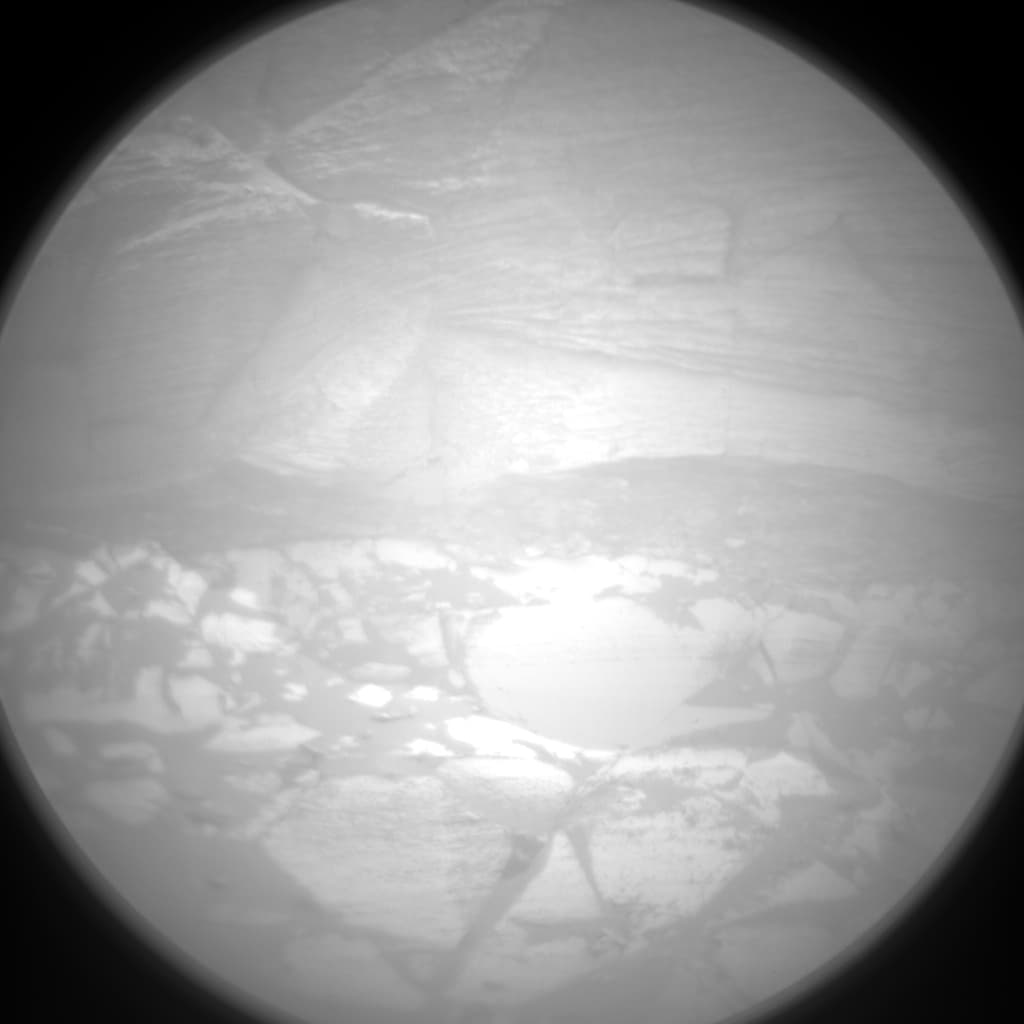 Foto de Marte da câmera CHEMCAM_RMI