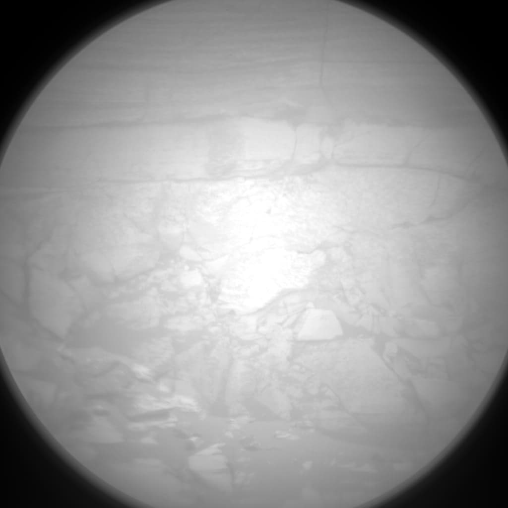 Foto de Marte da câmera CHEMCAM_RMI