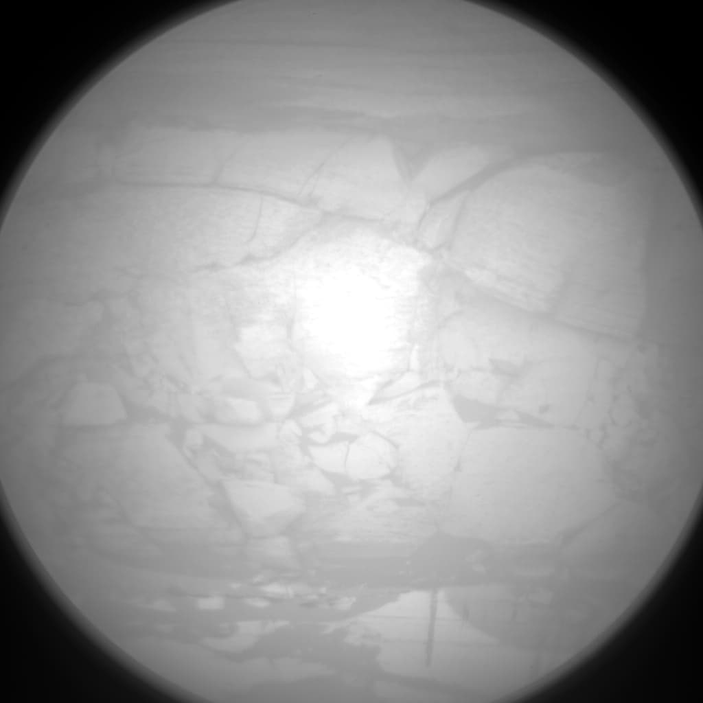 Foto de Marte da câmera CHEMCAM_RMI