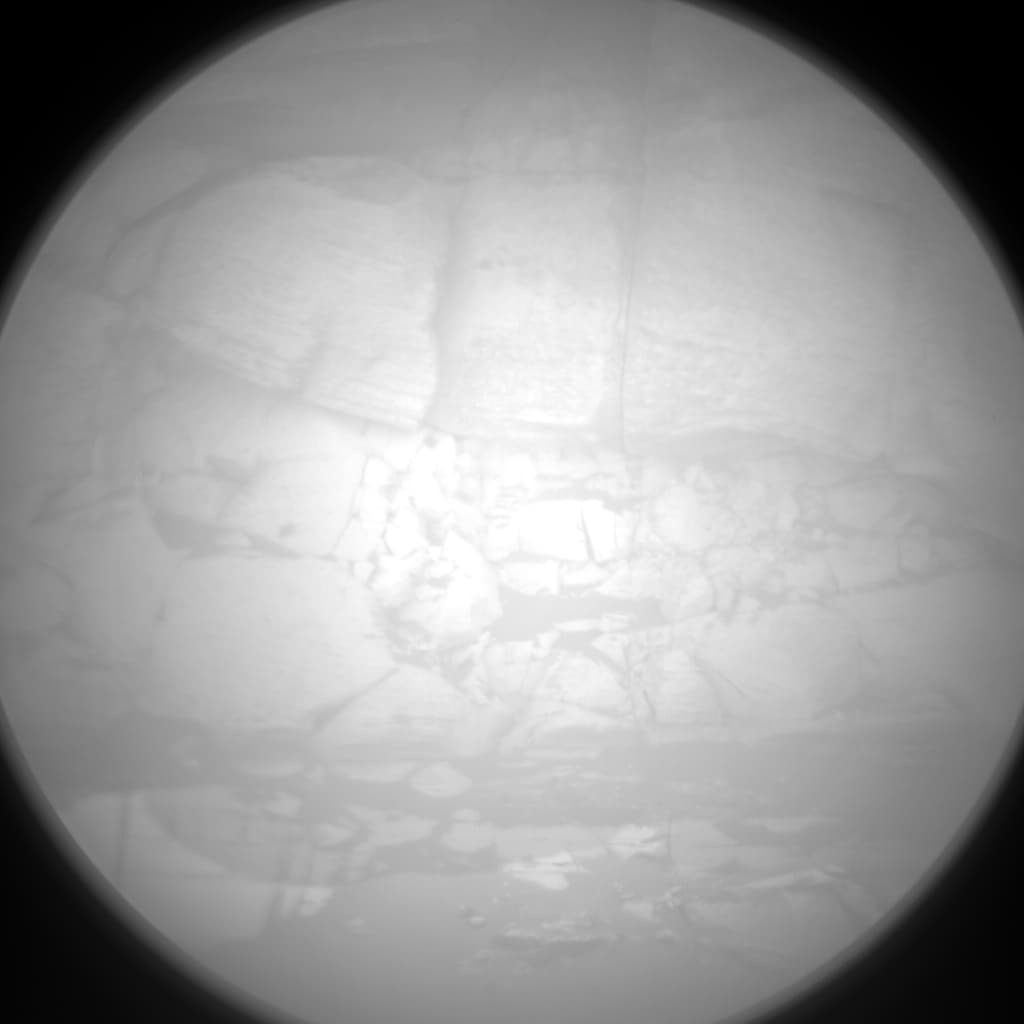 Foto de Marte da câmera CHEMCAM_RMI