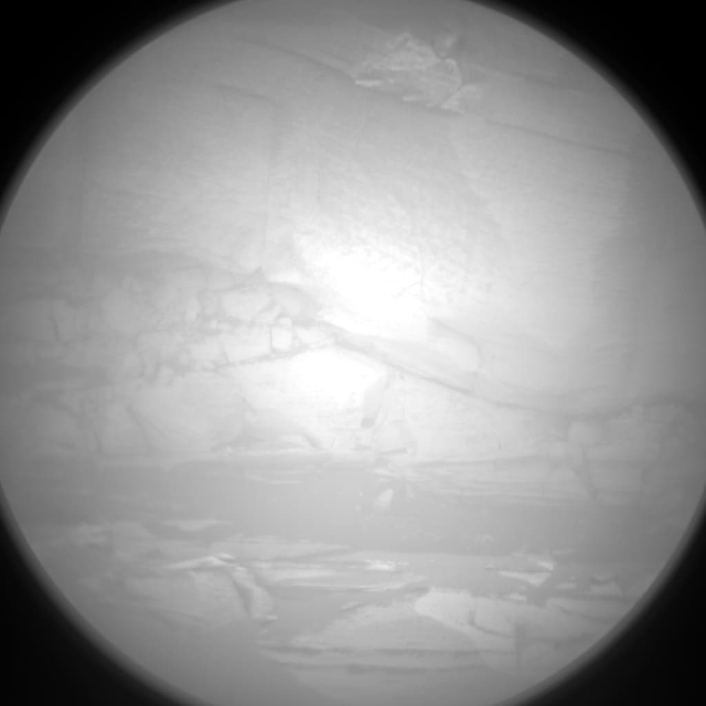 Foto de Marte da câmera CHEMCAM_RMI