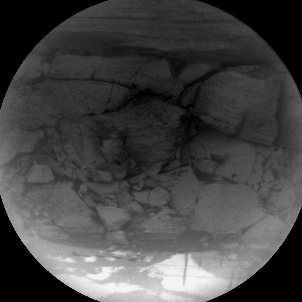 Foto de Marte da câmera CHEMCAM_RMI