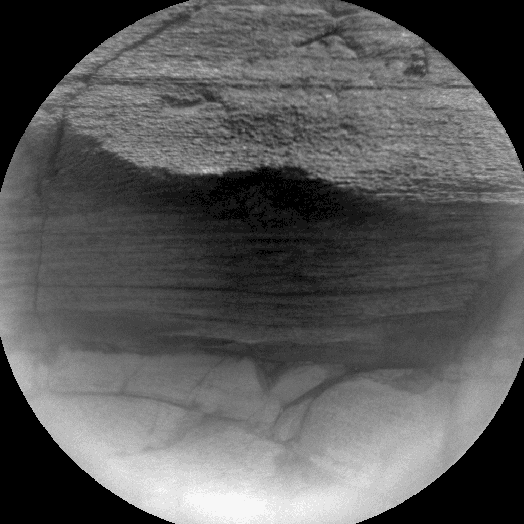 Foto de Marte da câmera CHEMCAM_RMI