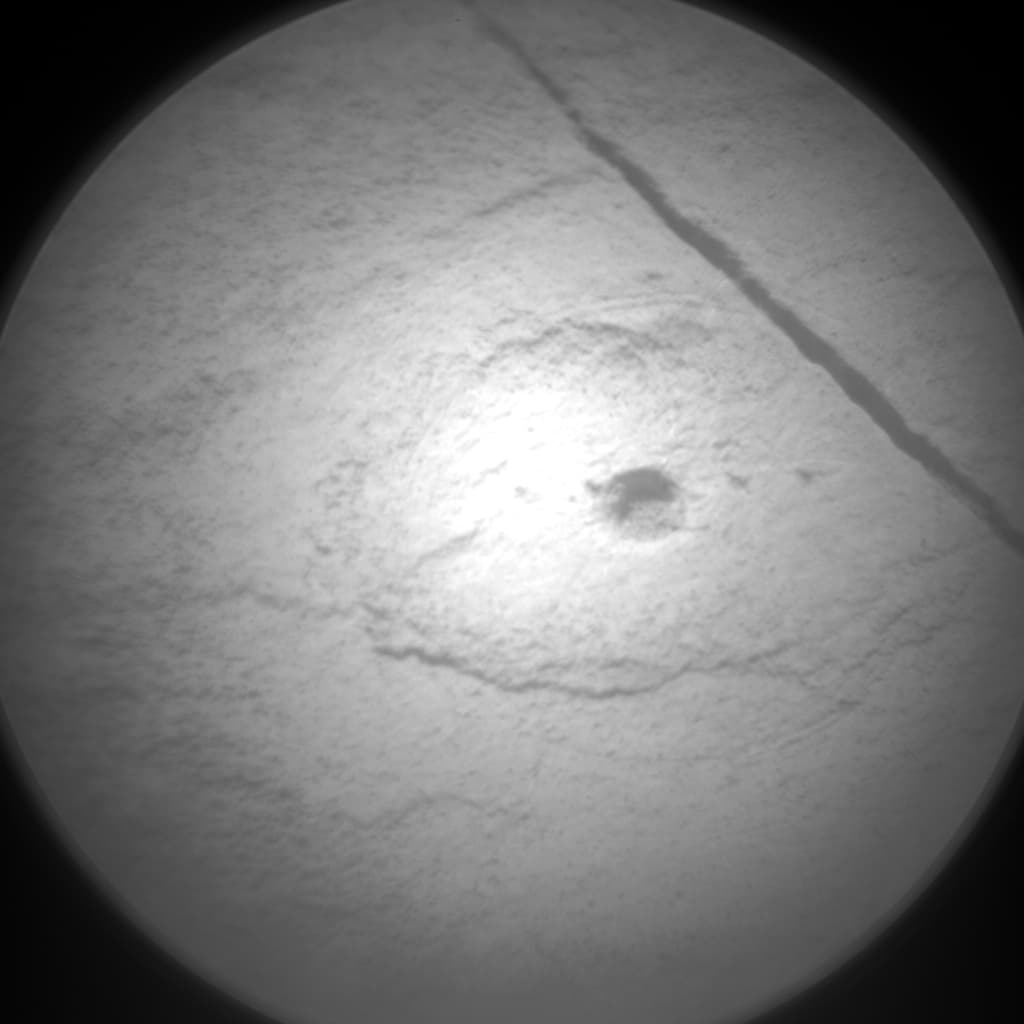 Foto de Marte da câmera CHEMCAM_RMI