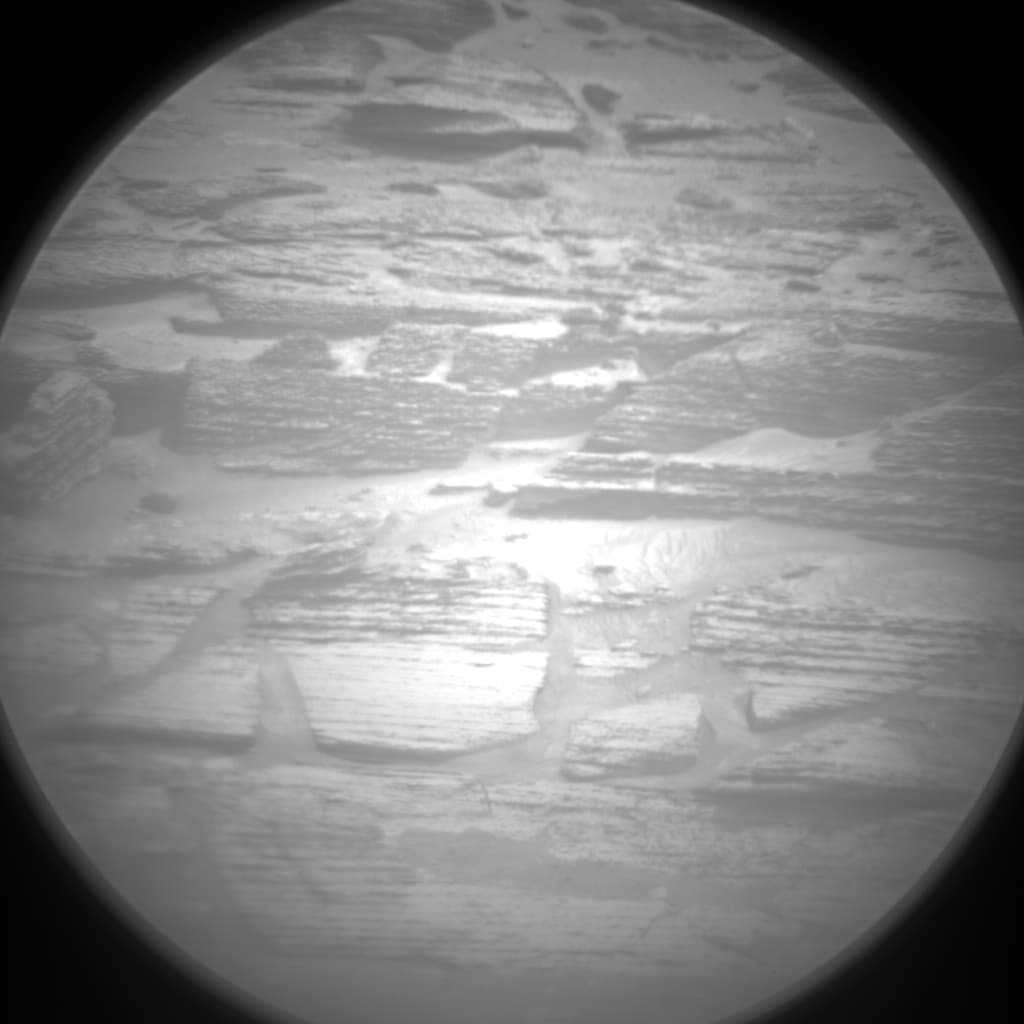 Foto de Marte da câmera CHEMCAM_RMI