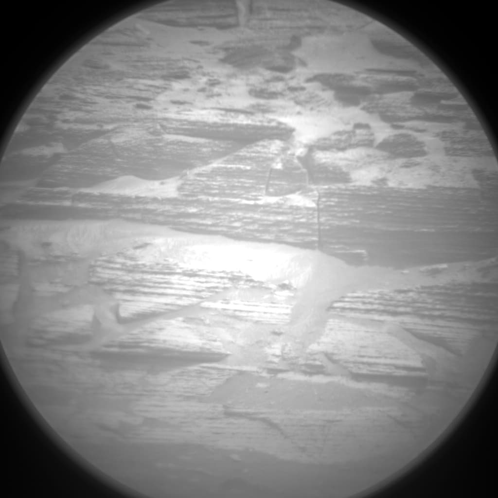 Foto de Marte da câmera CHEMCAM_RMI