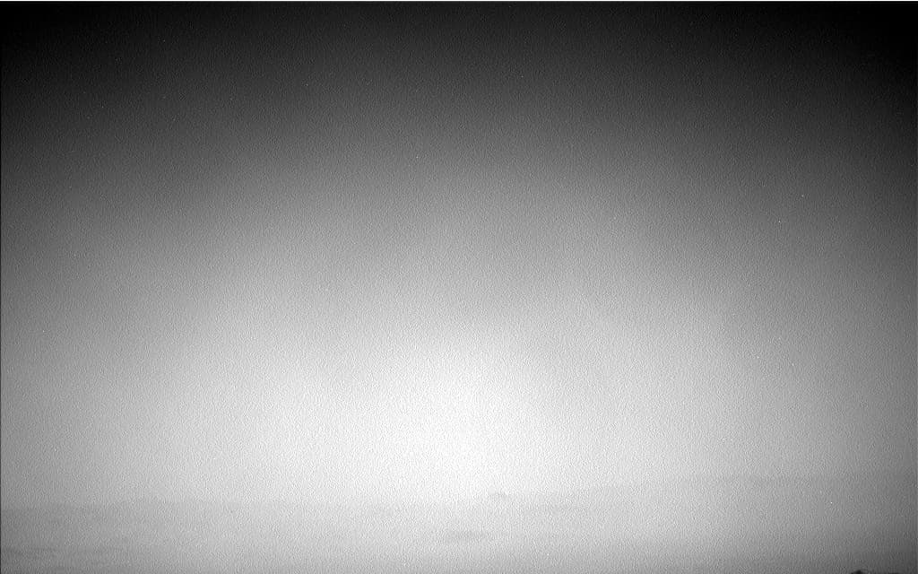 Foto de Marte da câmera NAV_LEFT_B