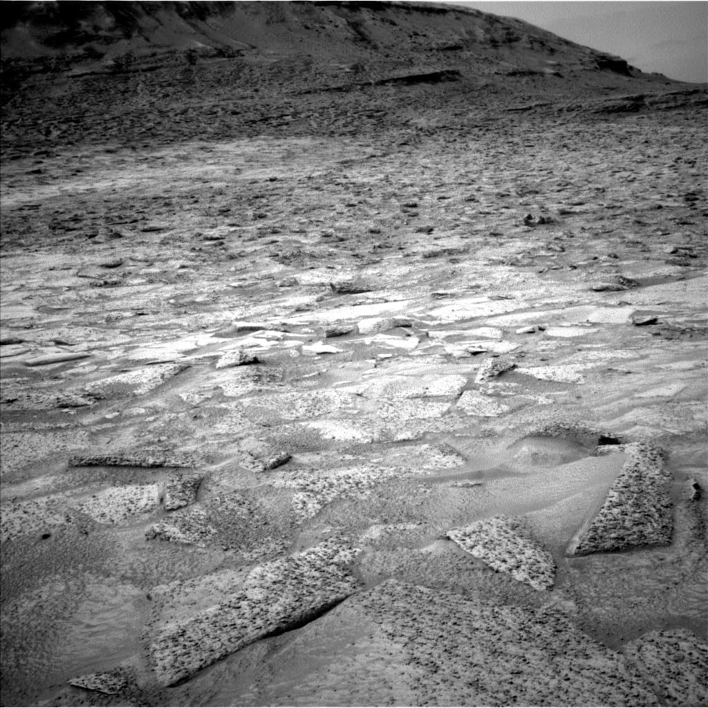 Foto de Marte da câmera NAV_LEFT_B