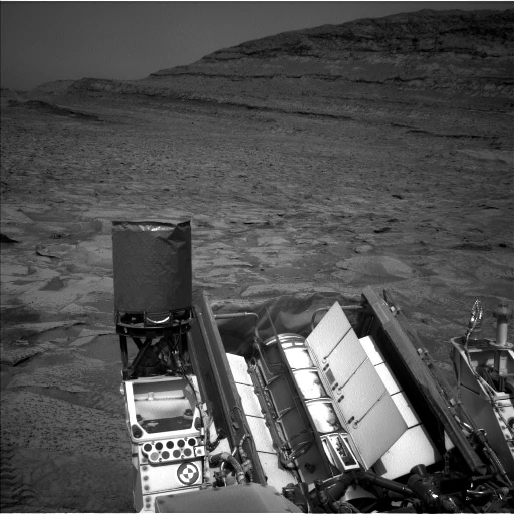 Foto de Marte da câmera NAV_LEFT_B