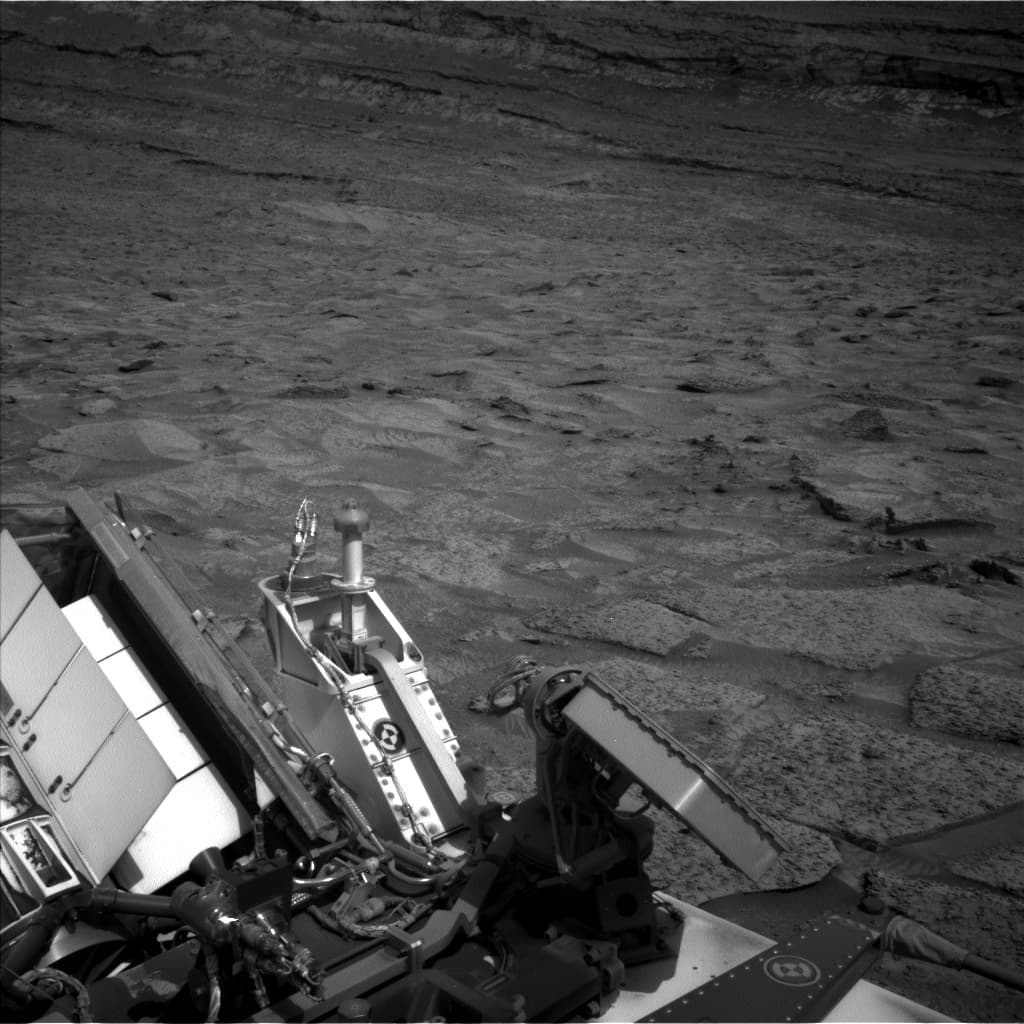 Foto de Marte da câmera NAV_LEFT_B