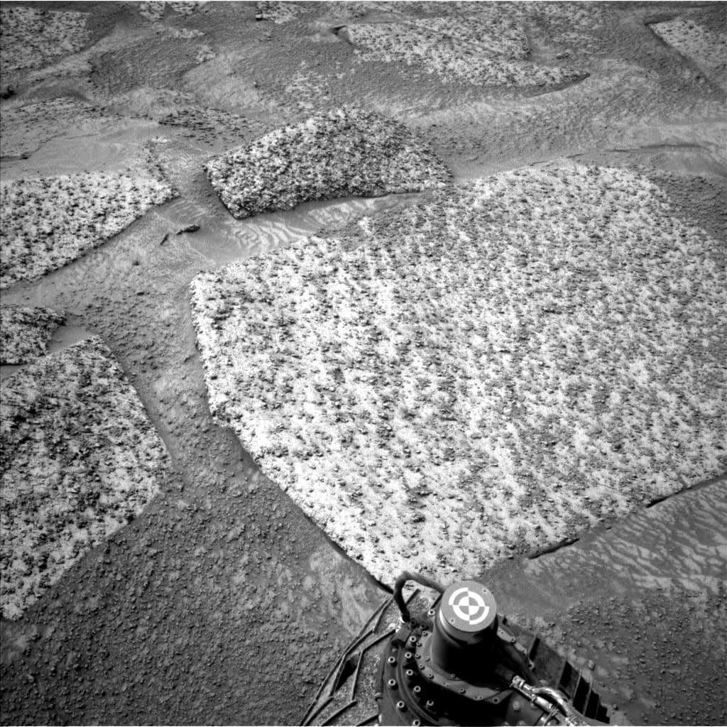 Foto de Marte da câmera NAV_LEFT_B