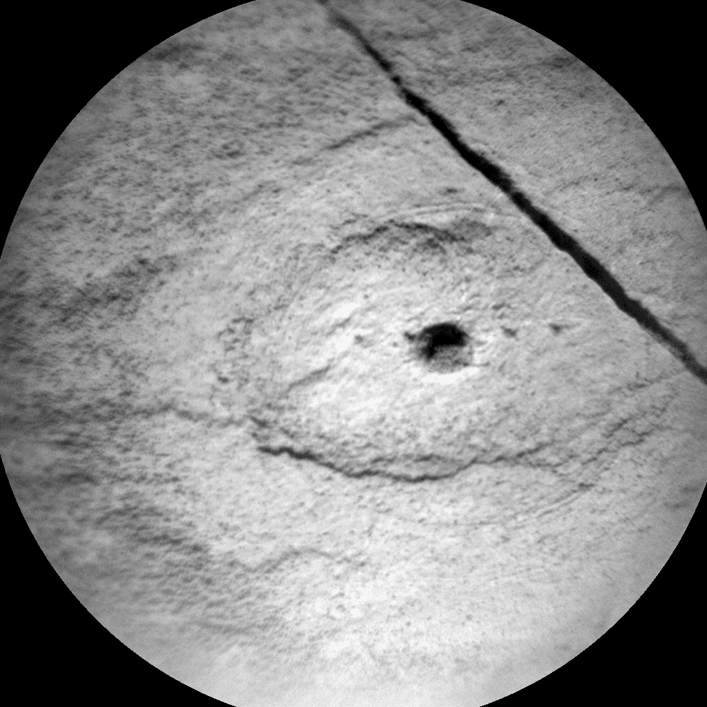 Foto de Marte da câmera CHEMCAM_RMI