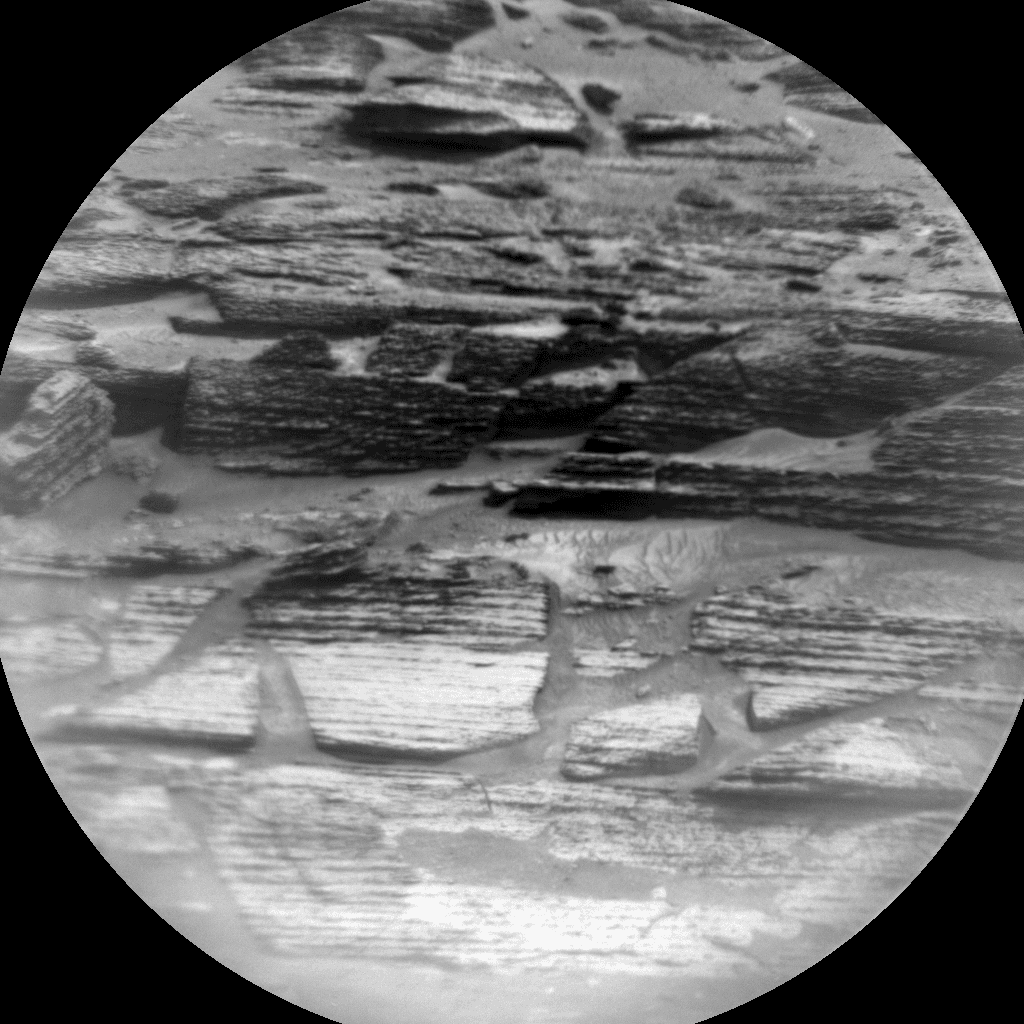 Foto de Marte da câmera CHEMCAM_RMI