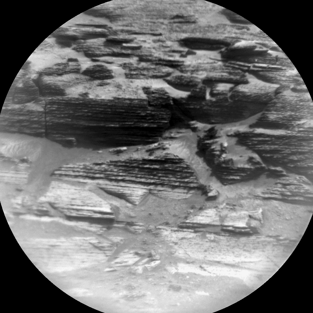 Foto de Marte da câmera CHEMCAM_RMI