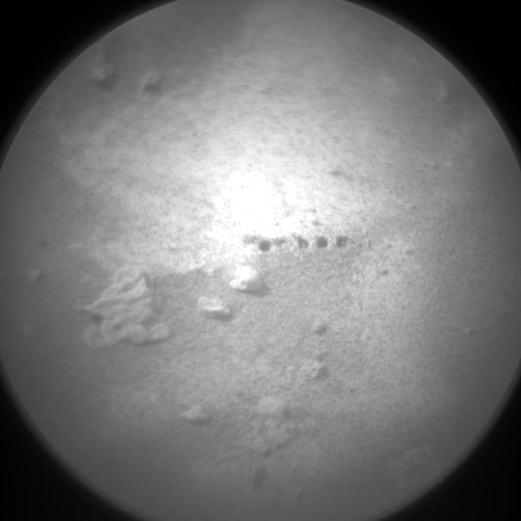 Foto de Marte da câmera CHEMCAM_RMI