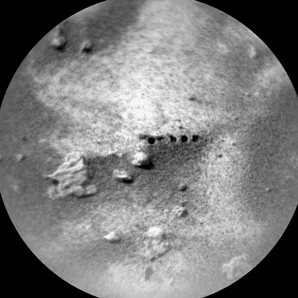 Foto de Marte da câmera CHEMCAM_RMI