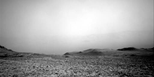 Foto de Marte da câmera NAV_RIGHT_B