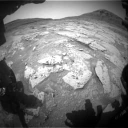 Foto de Marte da câmera FHAZ_LEFT_B