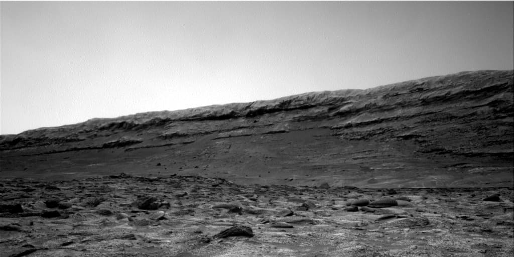 Foto de Marte da câmera NAV_RIGHT_B