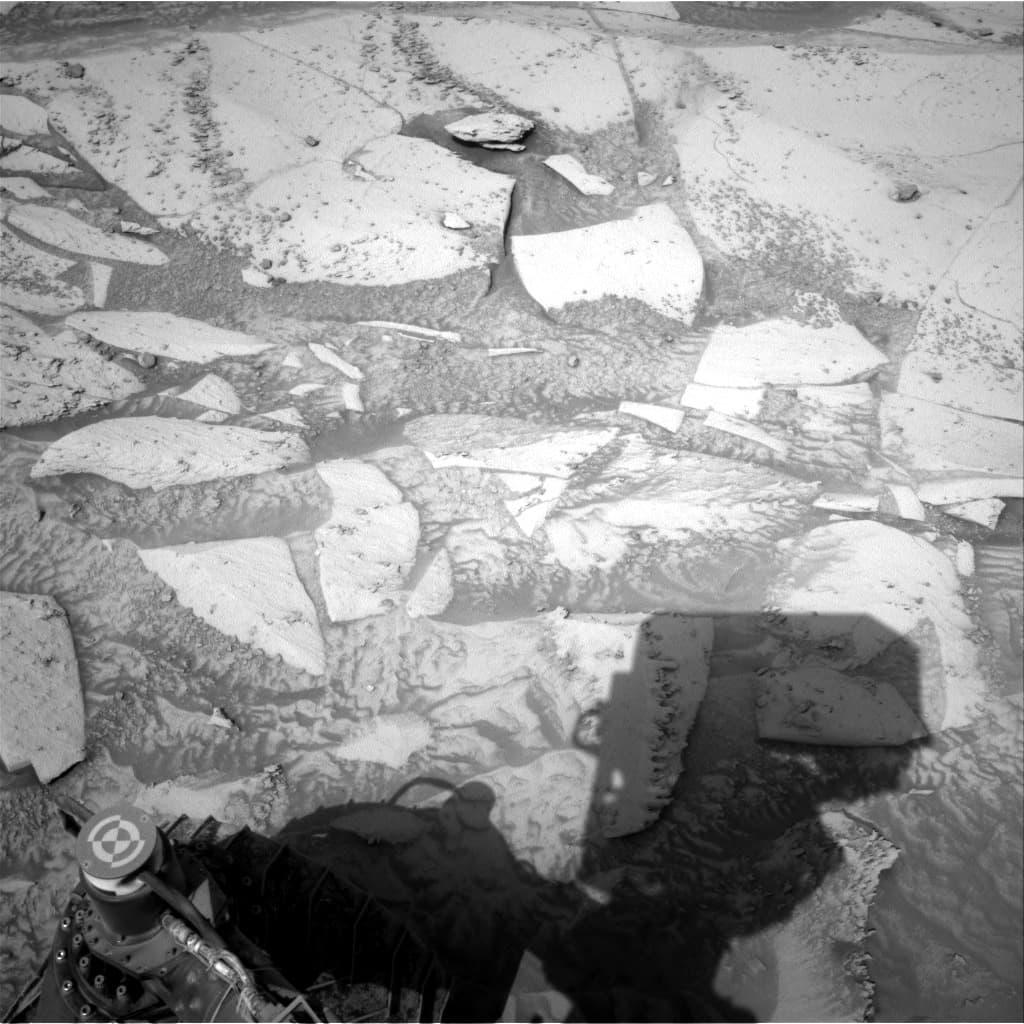 Foto de Marte da câmera NAV_RIGHT_B