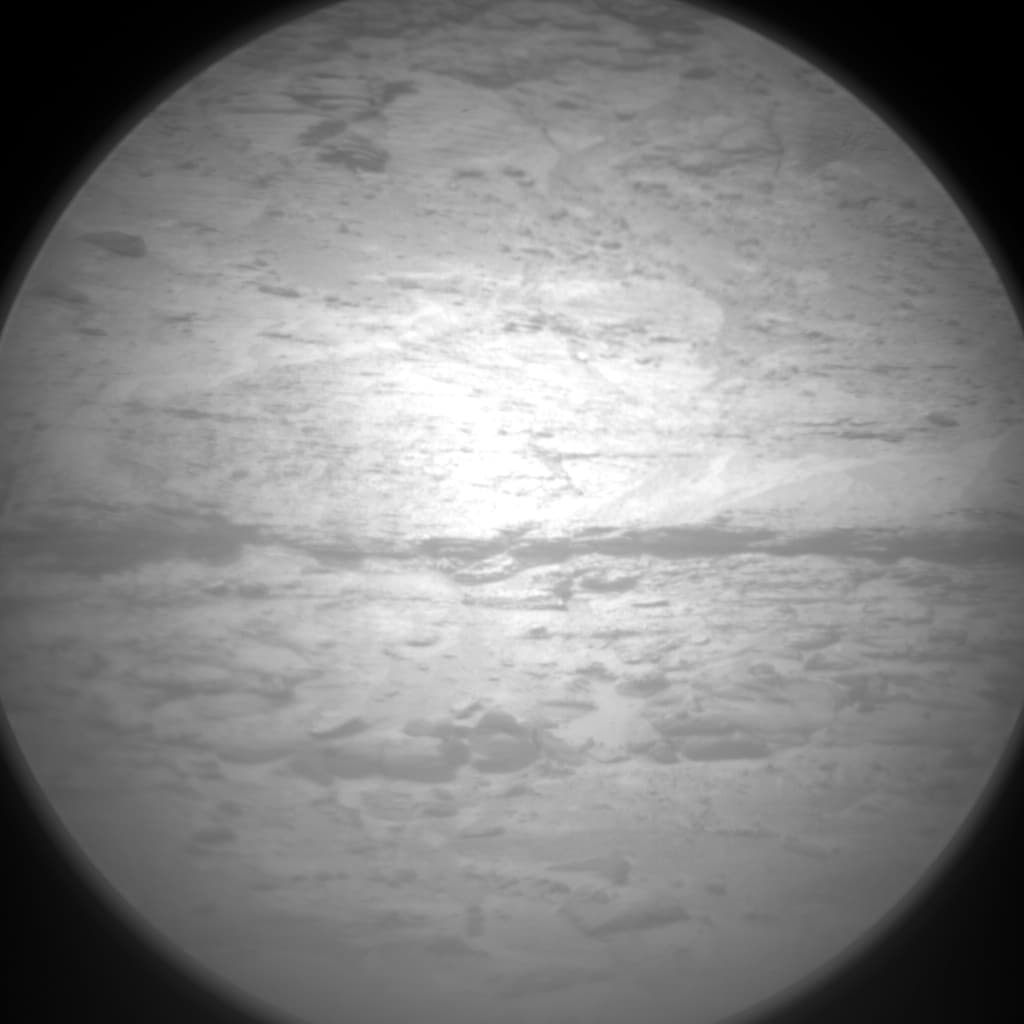 Foto de Marte da câmera CHEMCAM_RMI