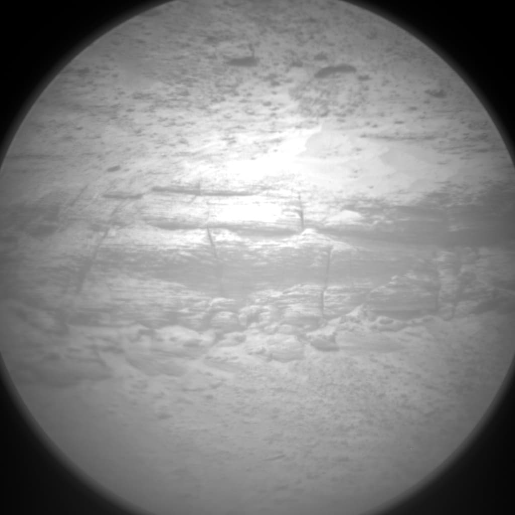 Foto de Marte da câmera CHEMCAM_RMI