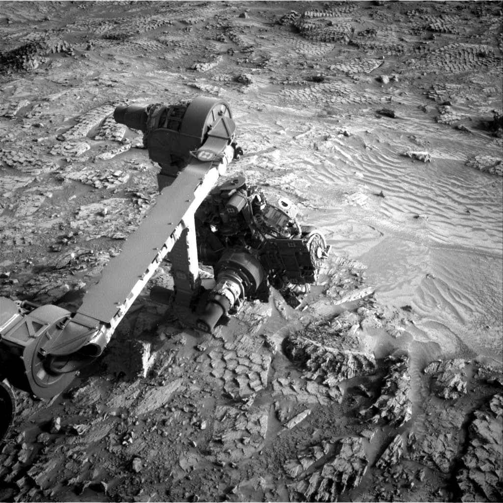 Foto de Marte da câmera NAV_RIGHT_B