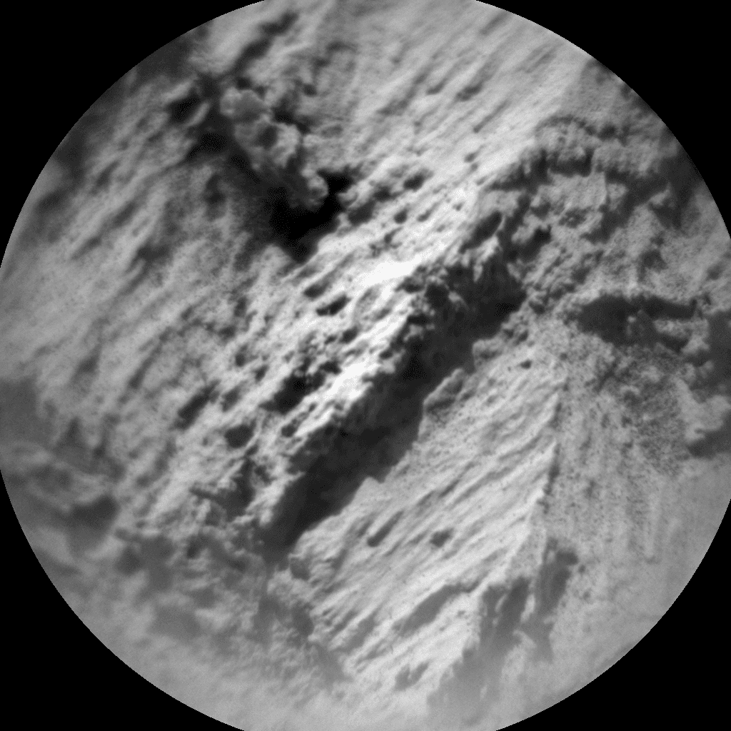 Foto de Marte da câmera CHEMCAM_RMI