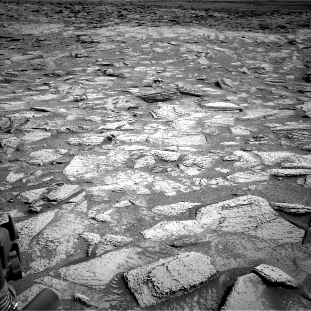 Foto de Marte da câmera NAV_LEFT_B