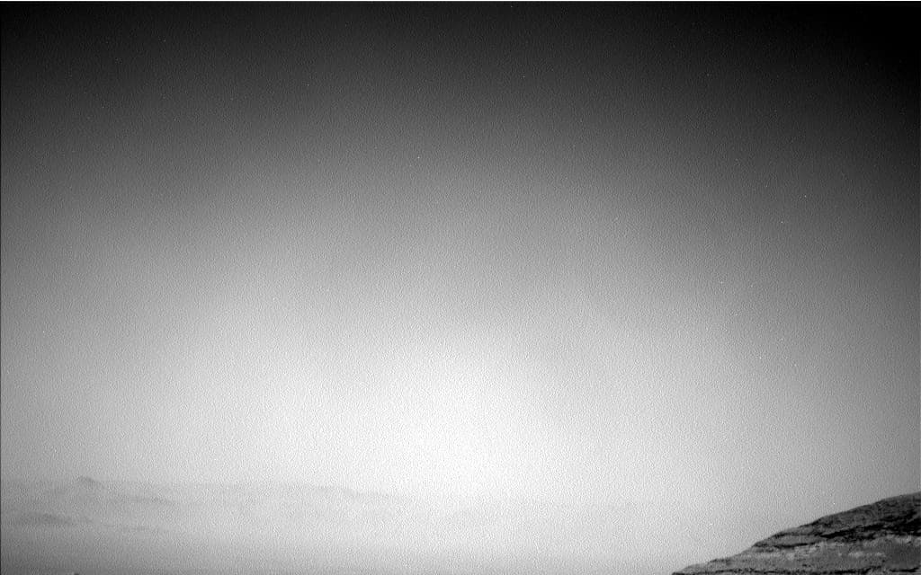 Foto de Marte da câmera NAV_LEFT_B