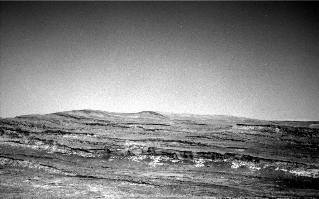 Foto de Marte da câmera NAV_LEFT_B