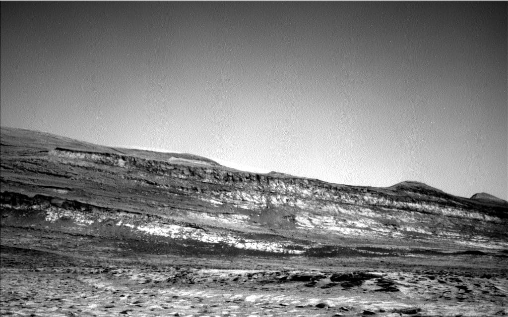 Foto de Marte da câmera NAV_LEFT_B