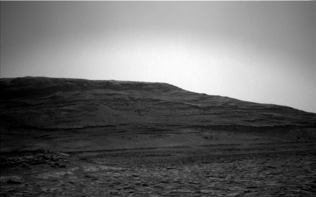 Foto de Marte da câmera NAV_LEFT_B