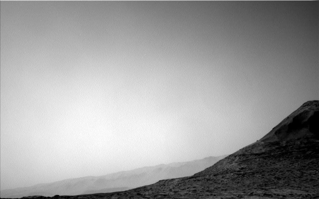 Foto de Marte da câmera NAV_LEFT_B