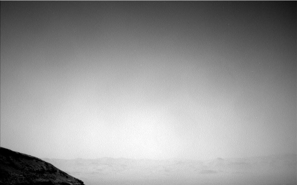 Foto de Marte da câmera NAV_LEFT_B