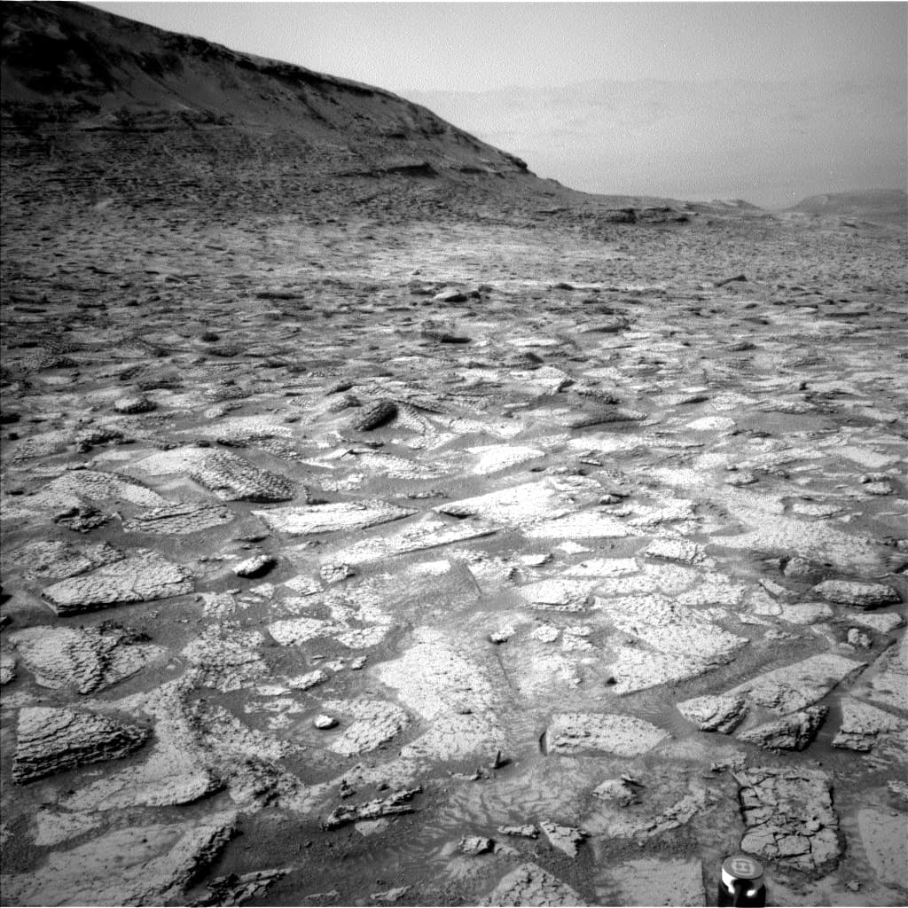 Foto de Marte da câmera NAV_LEFT_B