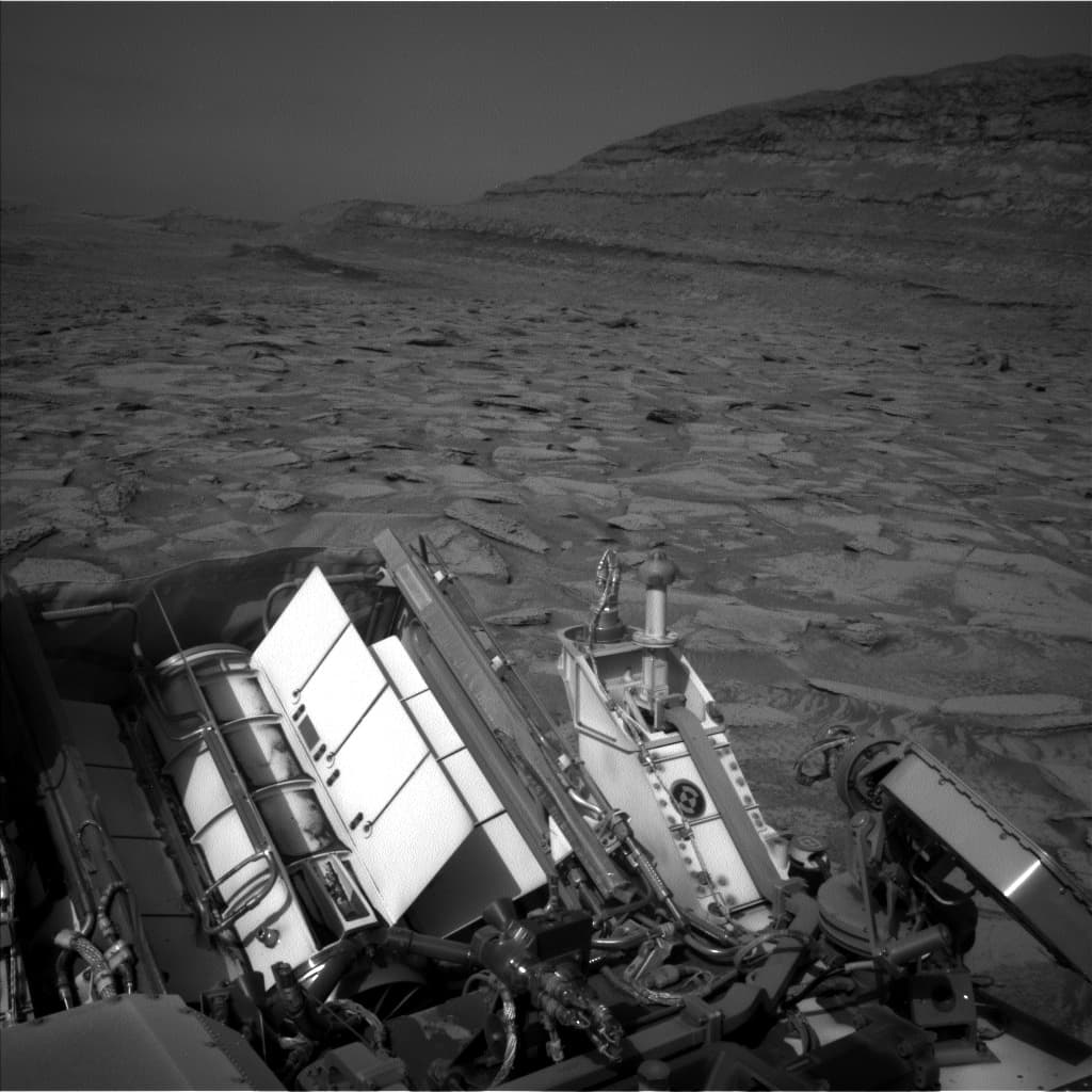 Foto de Marte da câmera NAV_LEFT_B