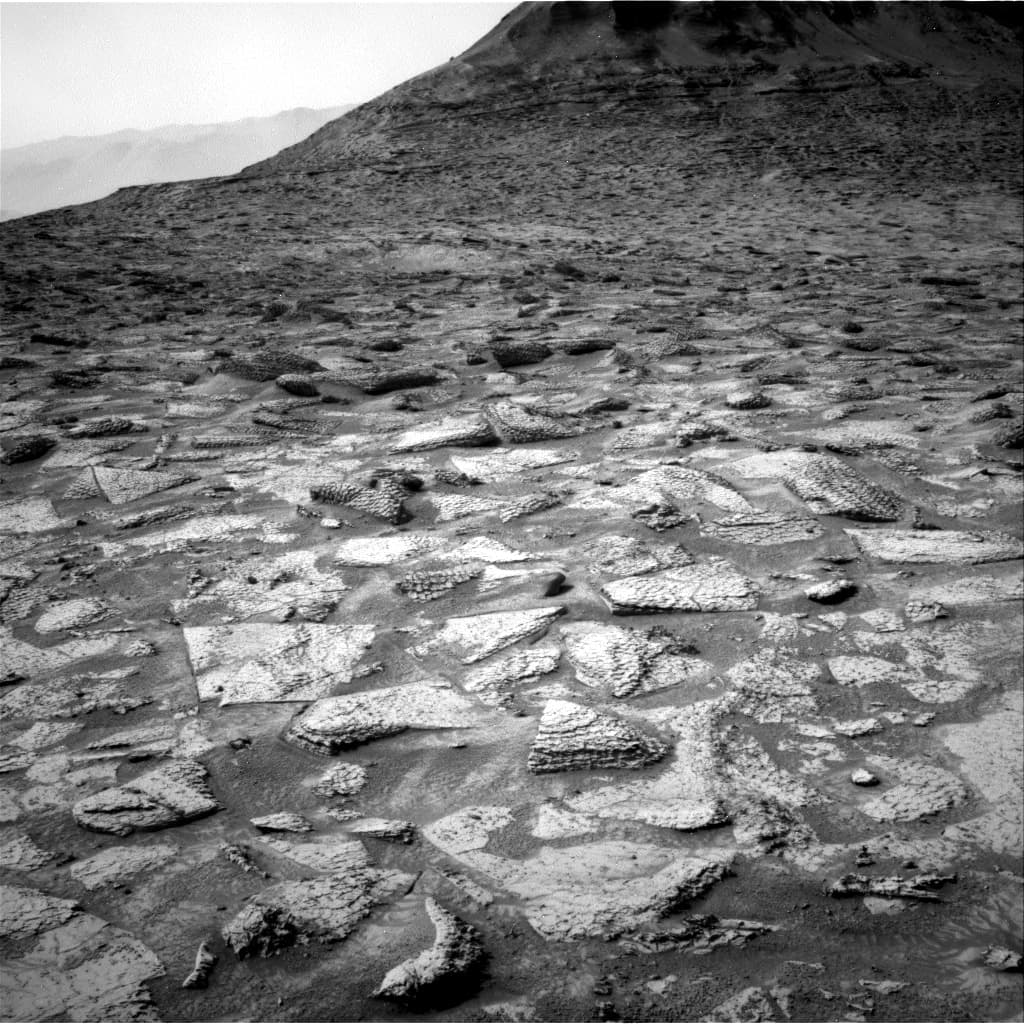 Foto de Marte da câmera NAV_RIGHT_B