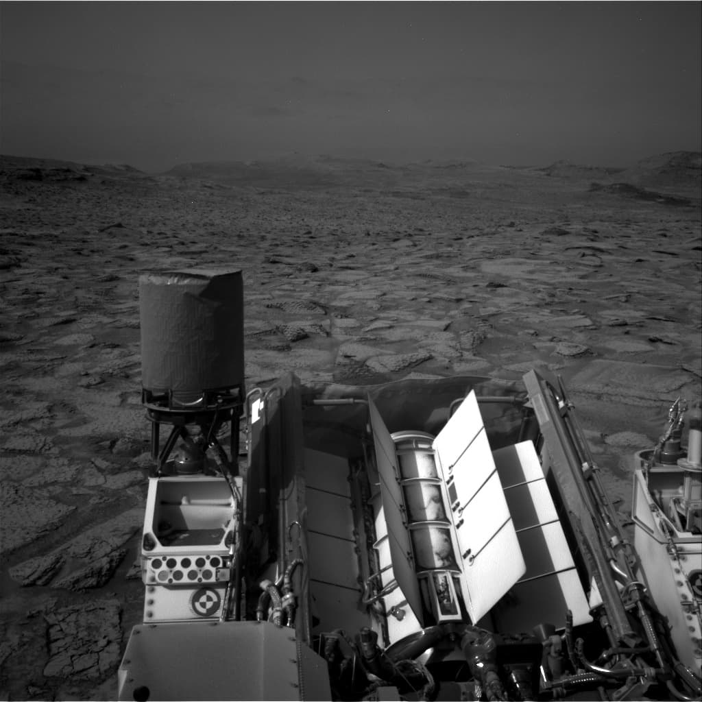 Foto de Marte da câmera NAV_RIGHT_B