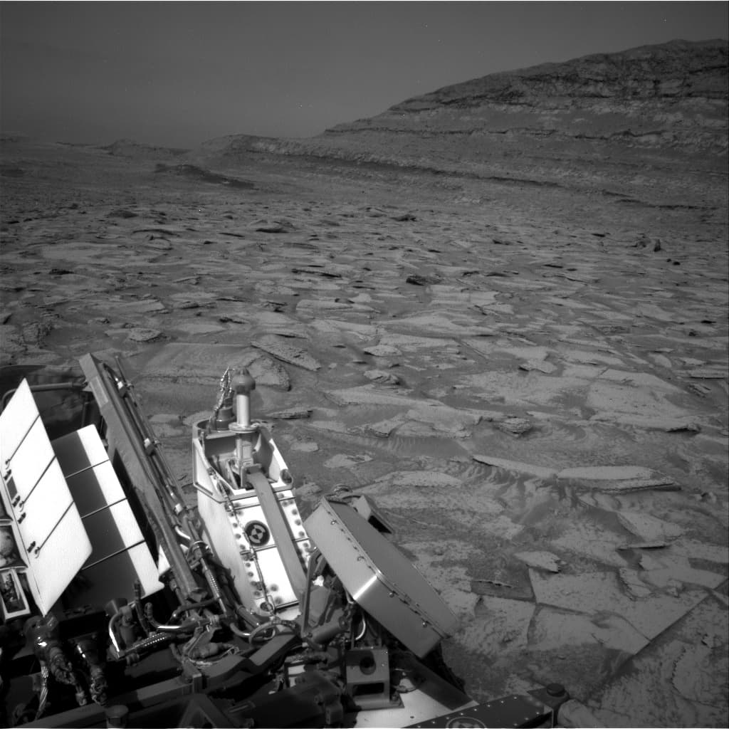 Foto de Marte da câmera NAV_RIGHT_B