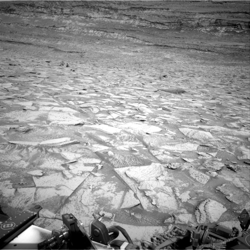Foto de Marte da câmera NAV_RIGHT_B