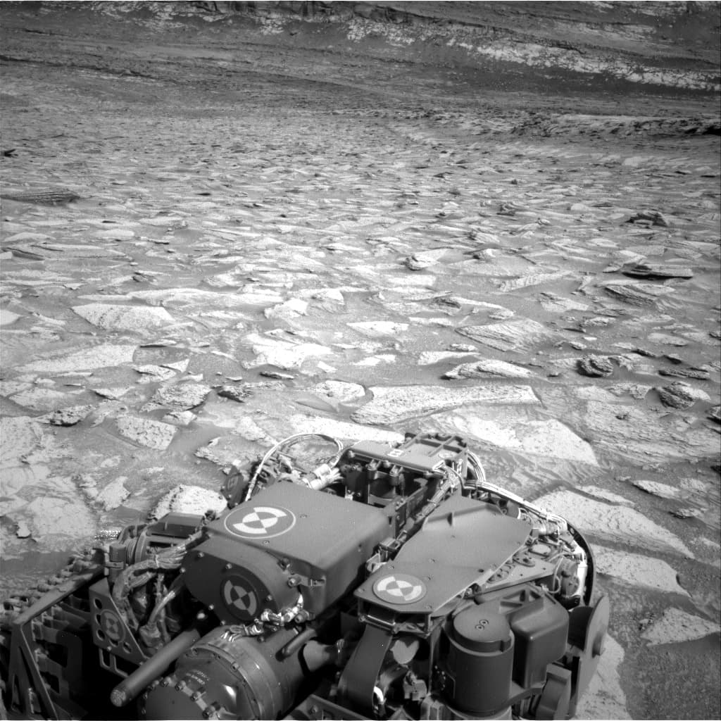 Foto de Marte da câmera NAV_RIGHT_B