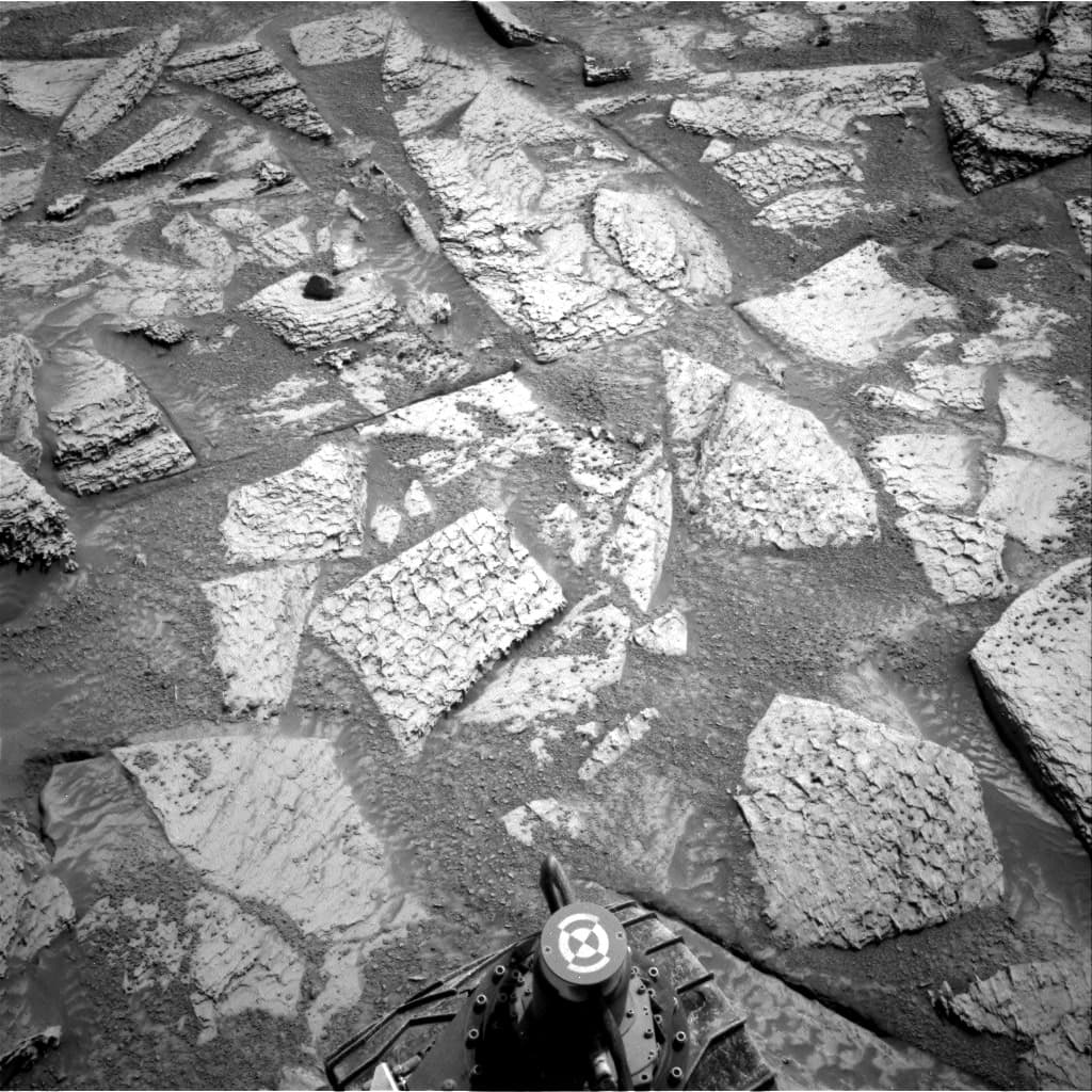 Foto de Marte da câmera NAV_RIGHT_B