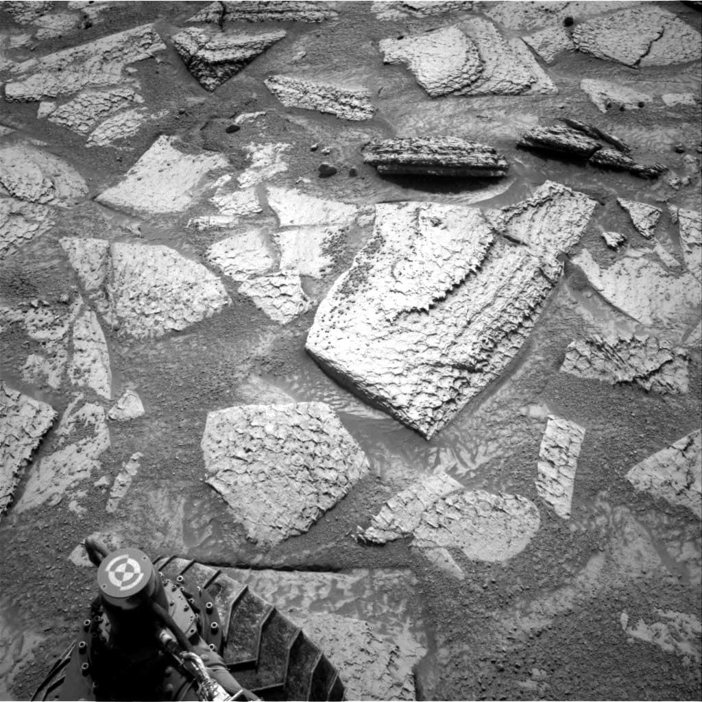 Foto de Marte da câmera NAV_RIGHT_B