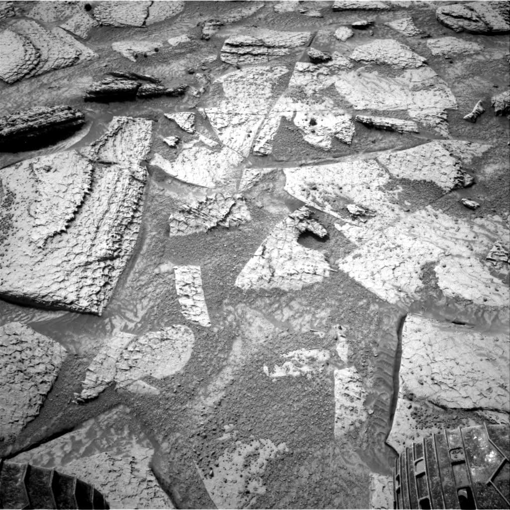 Foto de Marte da câmera NAV_RIGHT_B