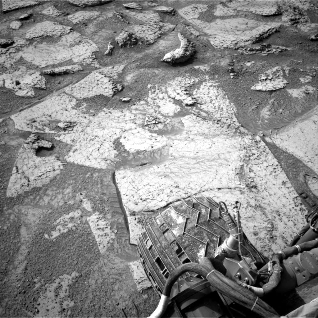 Foto de Marte da câmera NAV_RIGHT_B