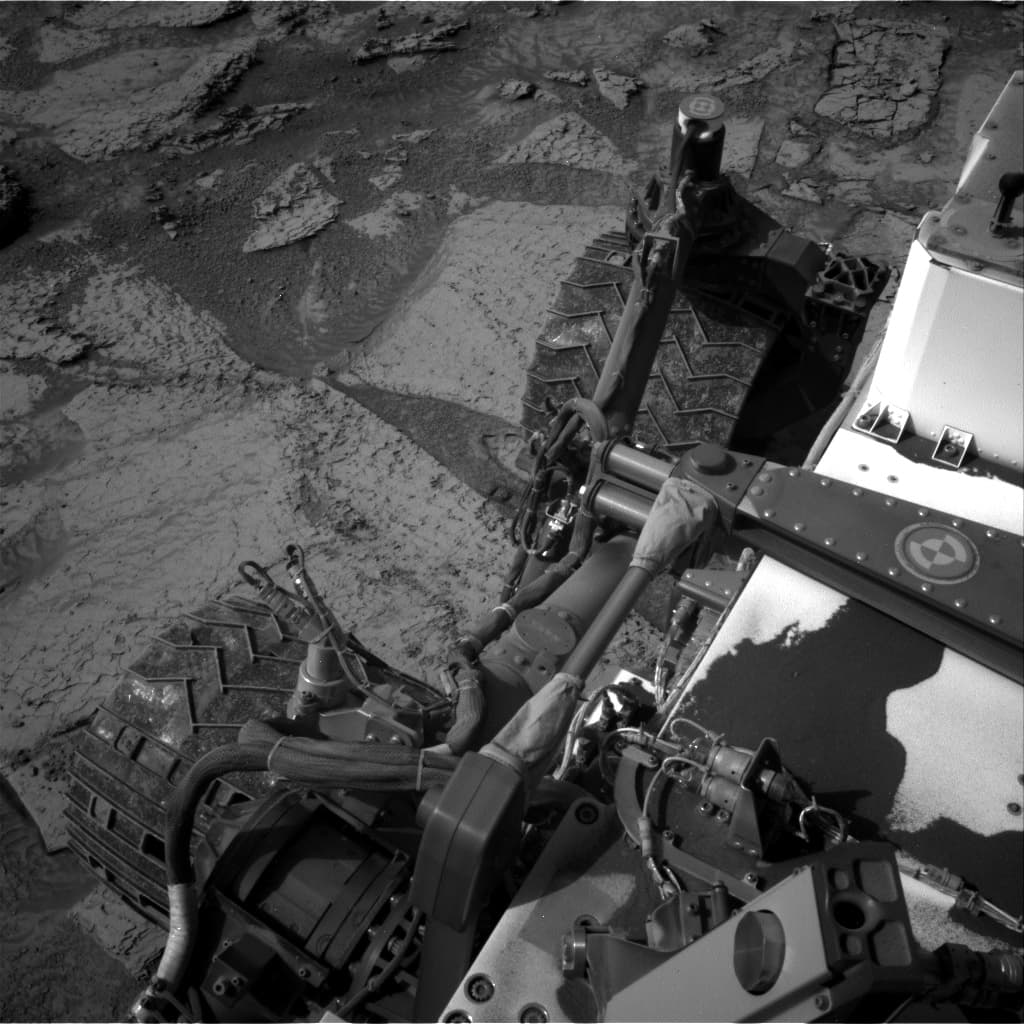 Foto de Marte da câmera NAV_RIGHT_B